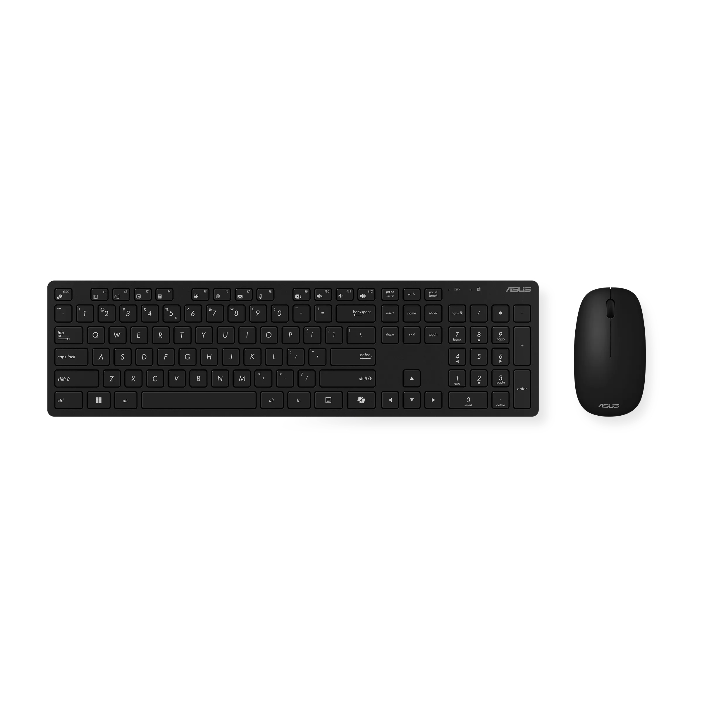 ASUS W5000 KEYBOARDMOUSE/BK tastiera Mouse incluso Ufficio RF Wireless QWERTY Inglese UK Nero