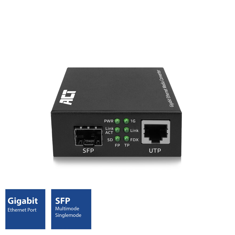 ACT Gigabit Ethernet Media Converter – image 2