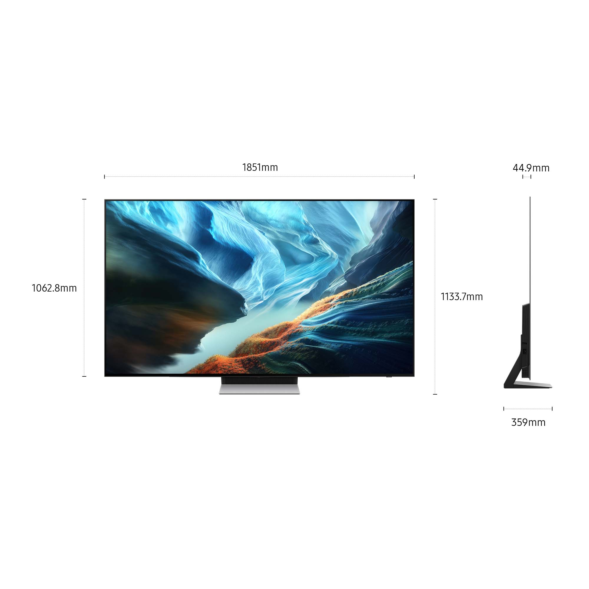 Samsung QE83S90HAEXZT TV 2.11 m (83") 4K Ultra HD Smart TV Wi-Fi Black – image 2