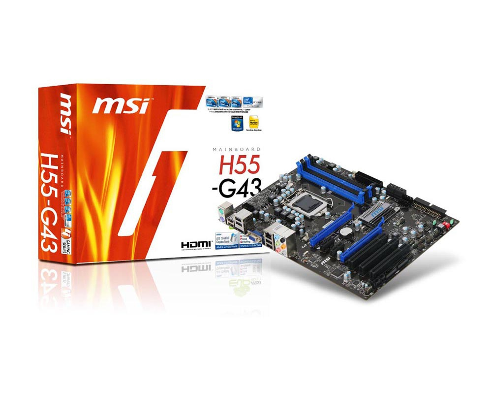 MSI H55-G43 LGA 1156 (Socket H) ATX – image 5