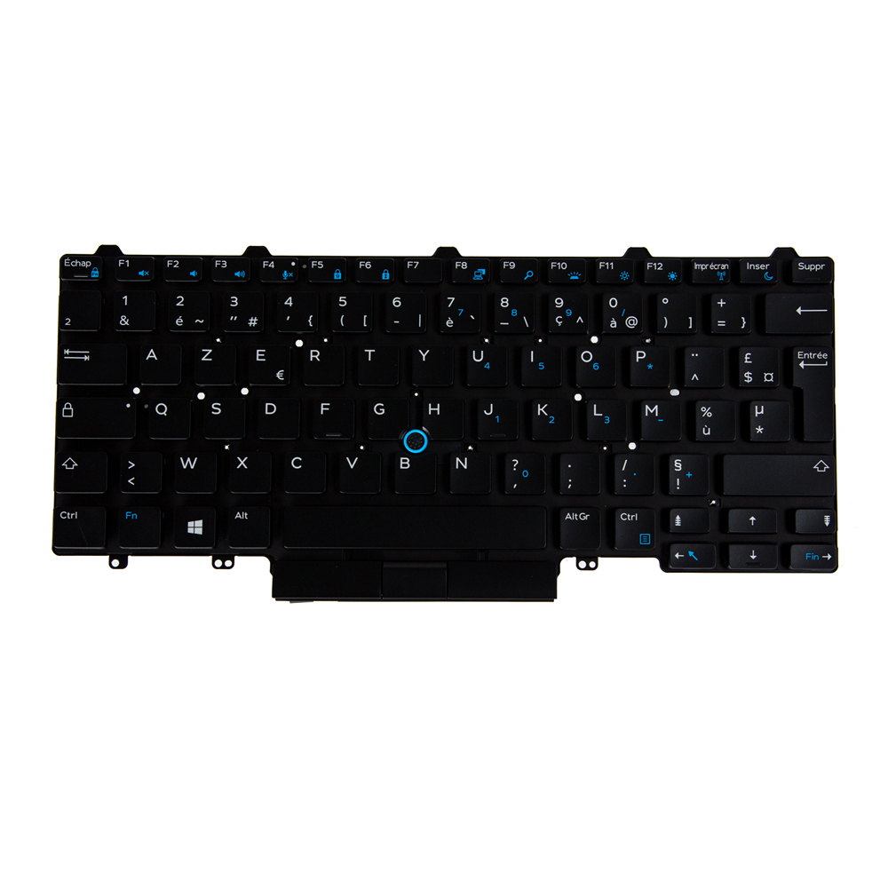 Origin Storage KBD Latitude 9520 2-in-1 French Layout 80 keys BL SP