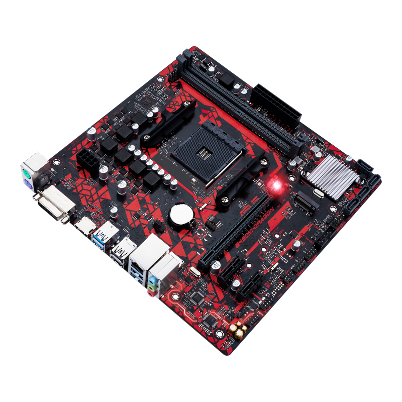 ASUS B450M-DRAGON motherboard AMD B450 Socket AM4 micro ATX – image 3