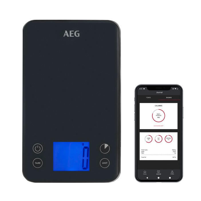 Electrolux ABKS1 Black Countertop Rectangle Electronic kitchen scale – image 3