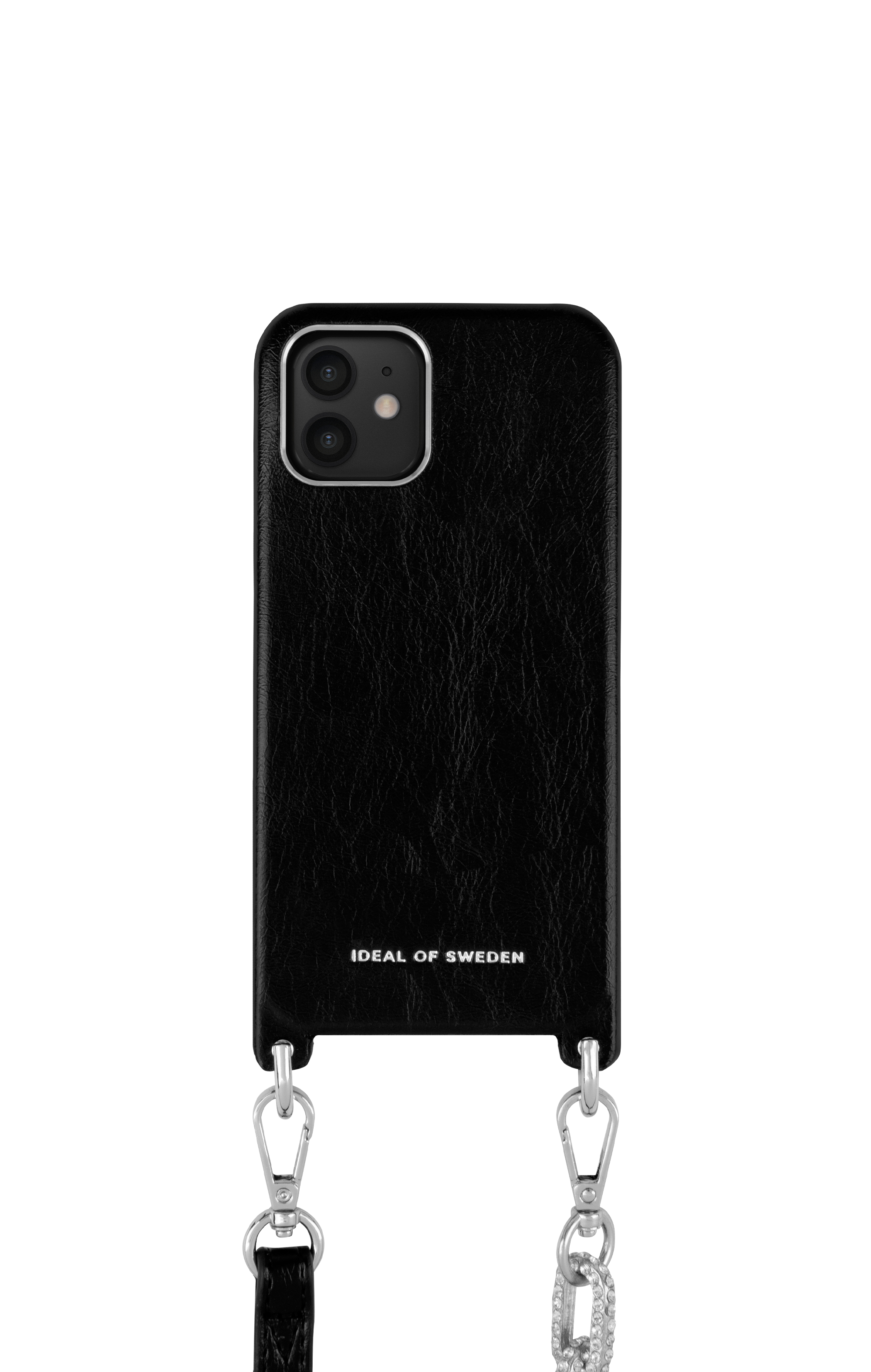 iDeal of Sweden Statement Necklace iPhone 12/12P Platinum Black – image 4