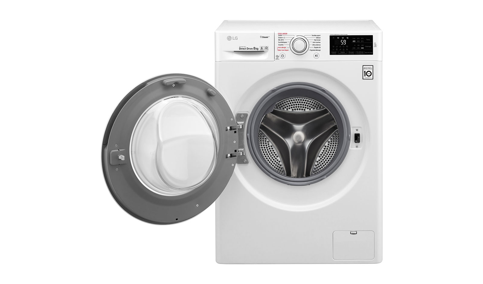 LG F84J60WHS washing machine Front-load – image 5