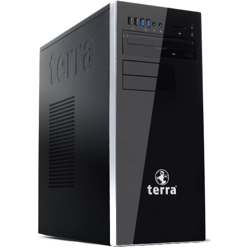 TERRA PC-GAMER 5900 Intel® Core™ i5 i5-7400 8 GB DDR4-SDRAM 2 TB Hybrid-HDD NVIDIA® GeForce® GTX 1050 Ti Windows 10 Home Midi Tower Black image 2