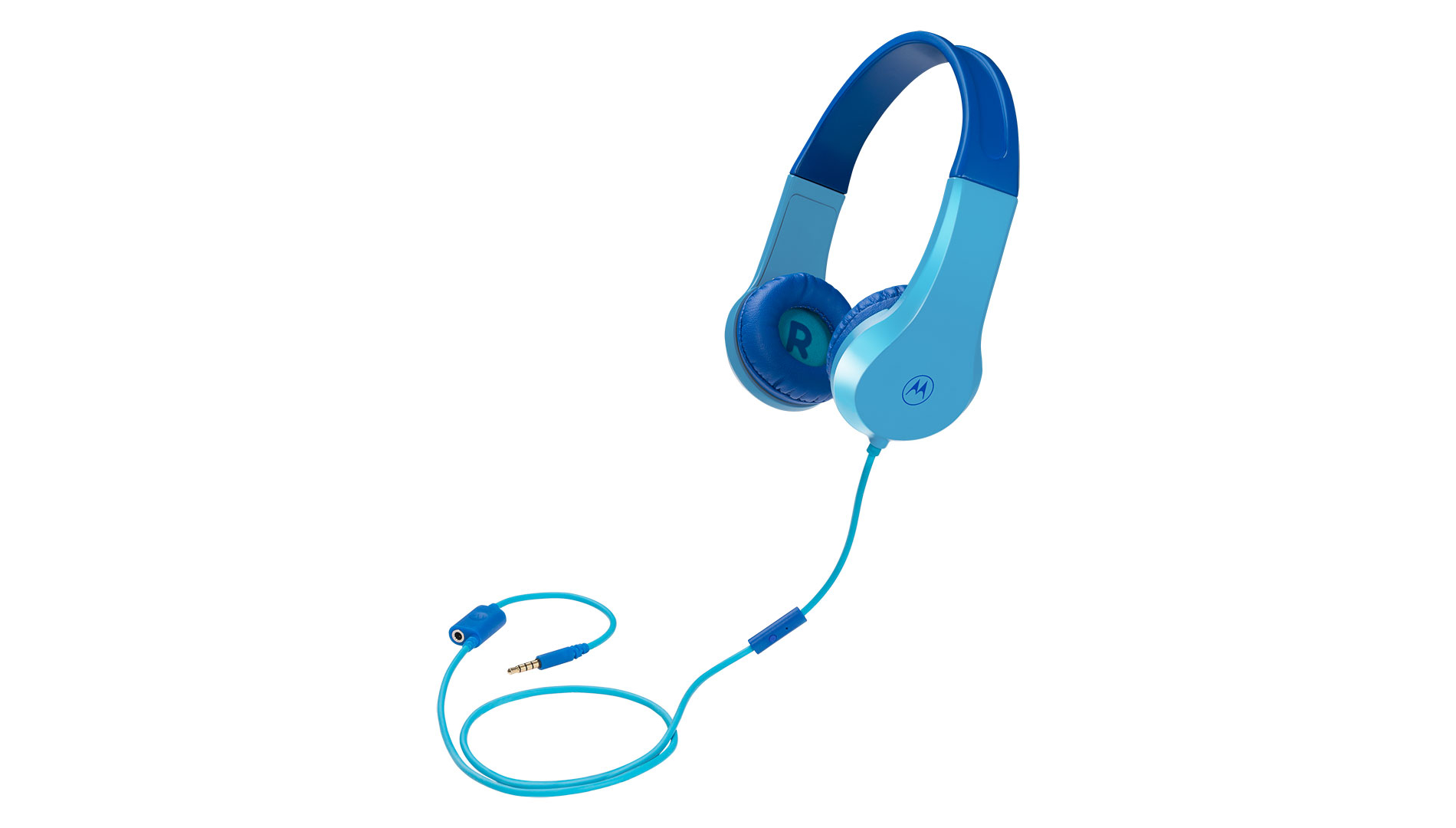 Motorola 253SMOTOJR200BLUE headphones/headset Wired Head-band Music Blue – image 2