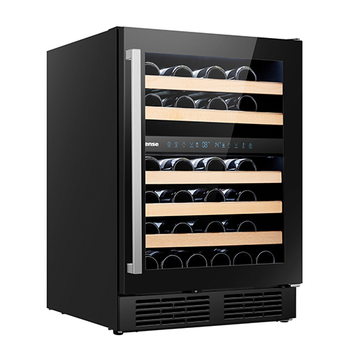 Hisense RW17W4NWLG0 Compressor wine cooler Freestanding Black 46 bottle(s) – image 2