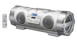 JVC RV-NB20 White Portable CD player