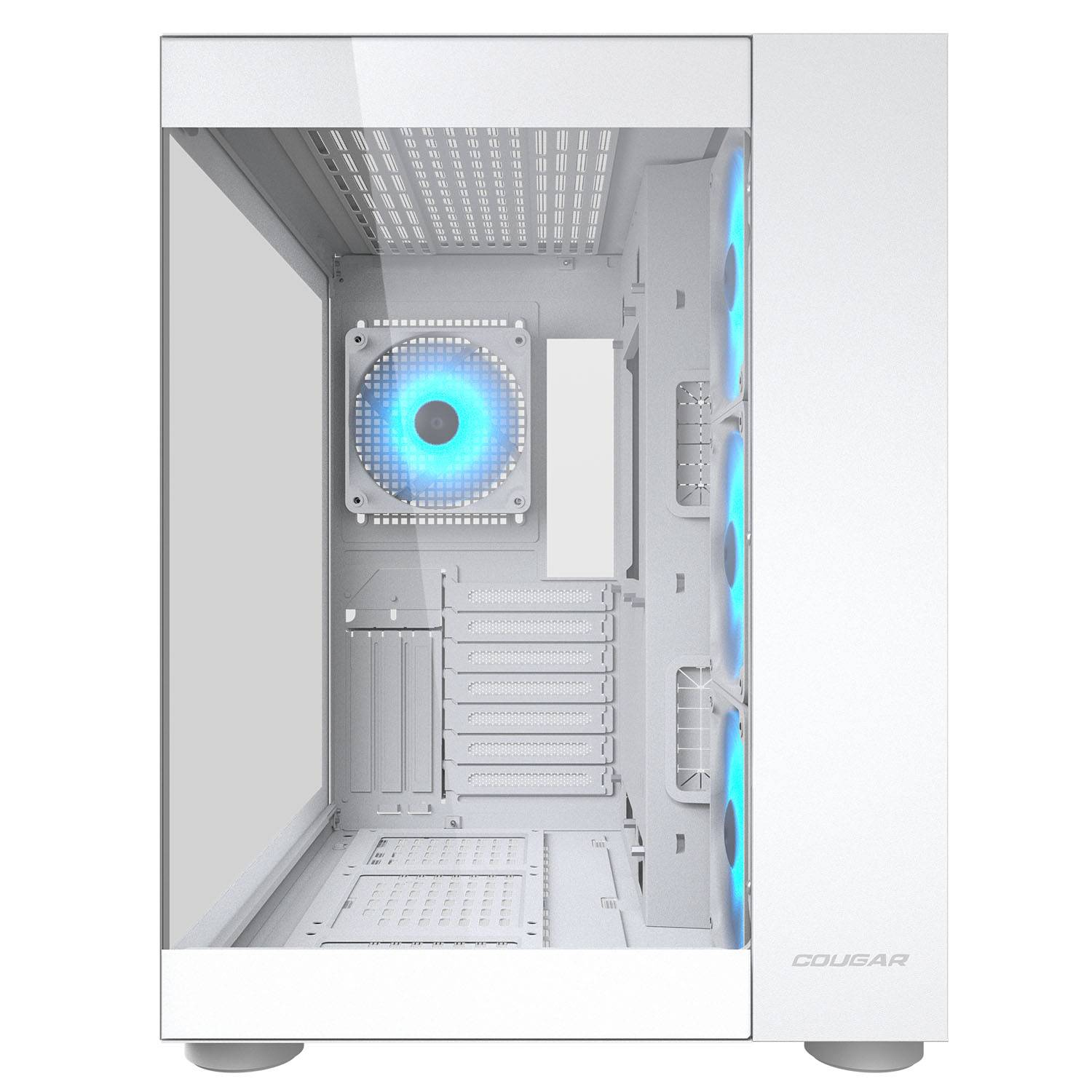 COUGAR Midi Tower Case, FV150 ARGB, White – image 3