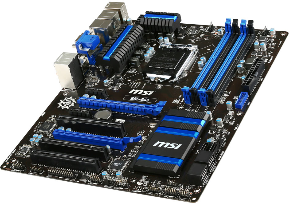 MSI B85-G43 motherboard Intel® B85 LGA 1150 (Socket H3) micro ATX – image 3
