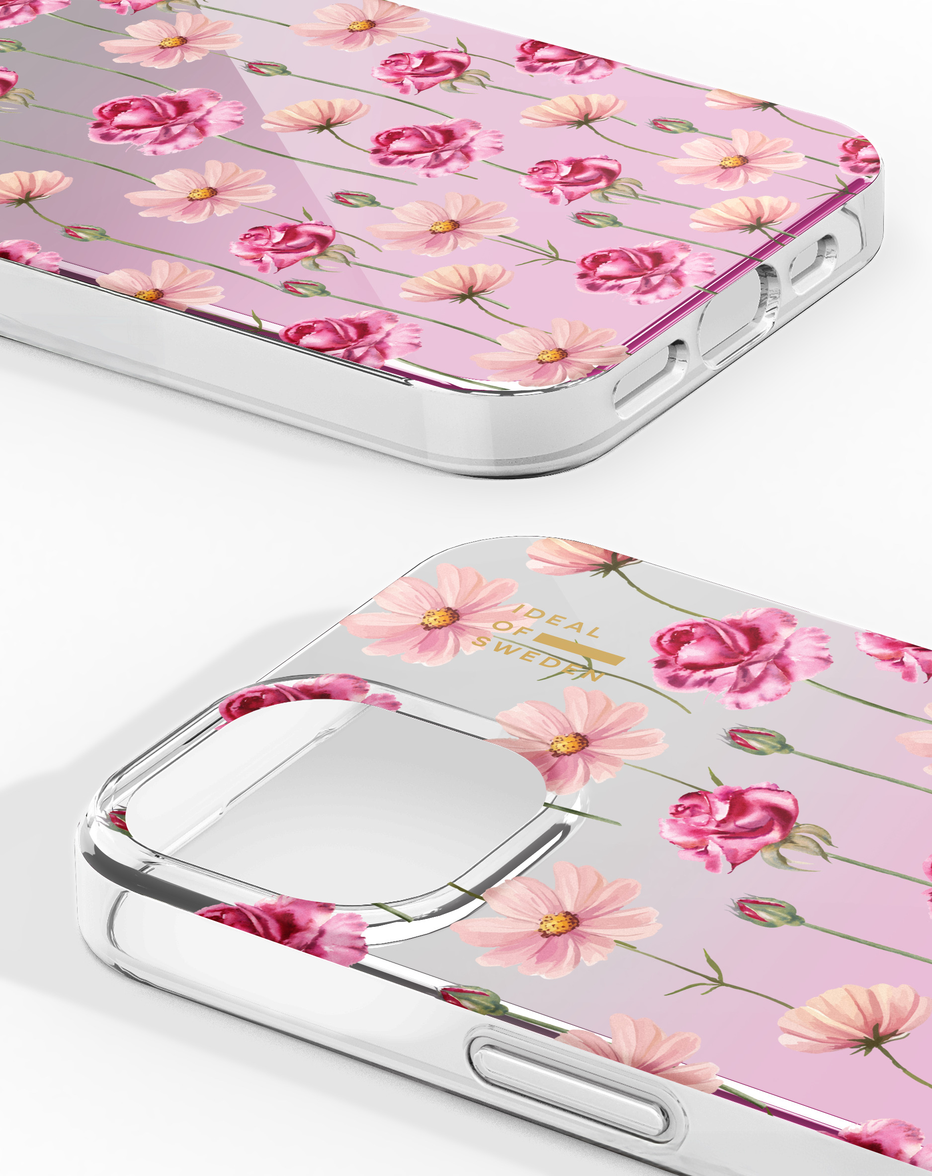 iDeal of Sweden Mirror Case iPhone 13 / 14 / 15 / 16e / 17e Rose Blush Floral – image 2