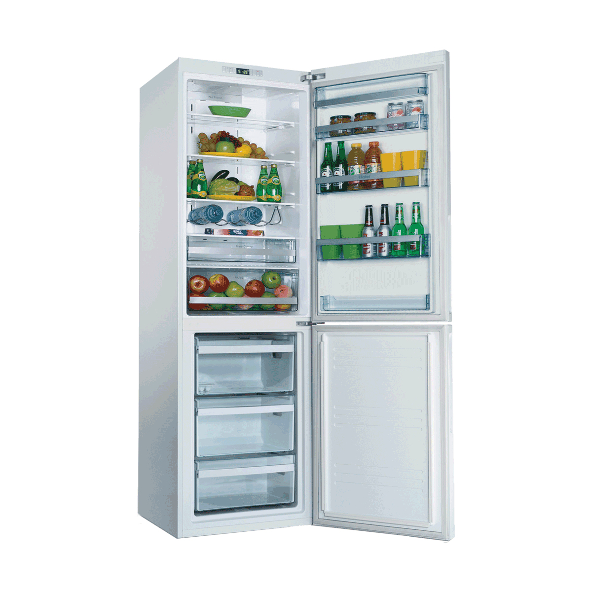 Haier CFL634CW fridge-freezer Freestanding – image 2