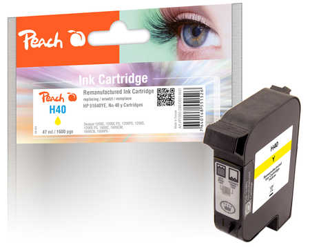 Peach PI300-288 ink cartridge 1 pc(s) Compatible Standard Yield Yellow