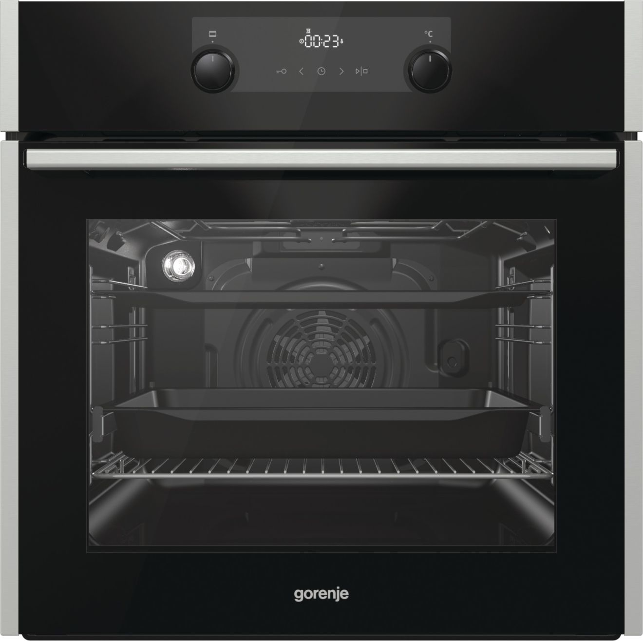 Gorenje BO737E24XG 71 L Black, Stainless steel – image 2