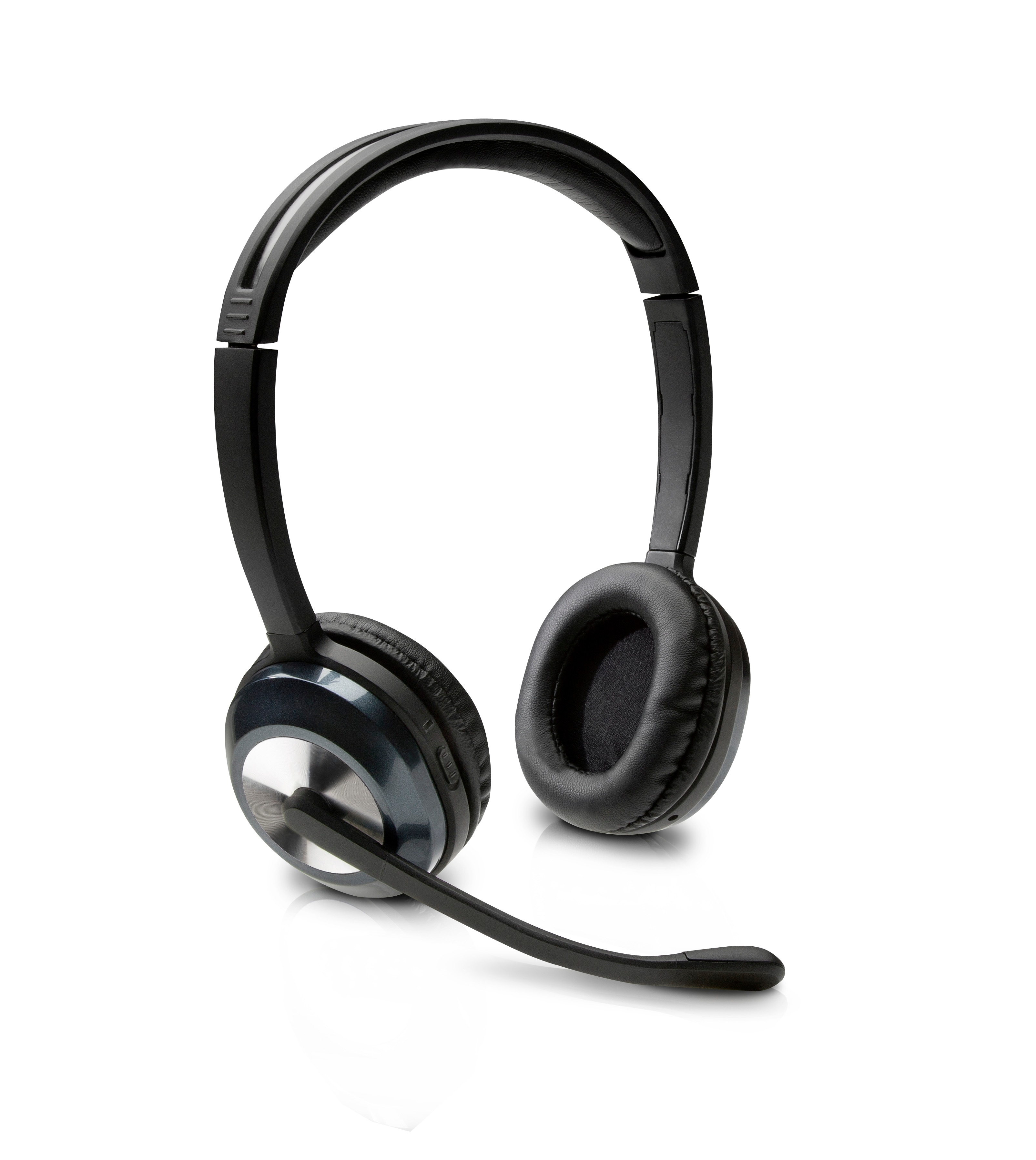 HP H8000 Headphones Wireless Head-band Calls/Music Black – image 1