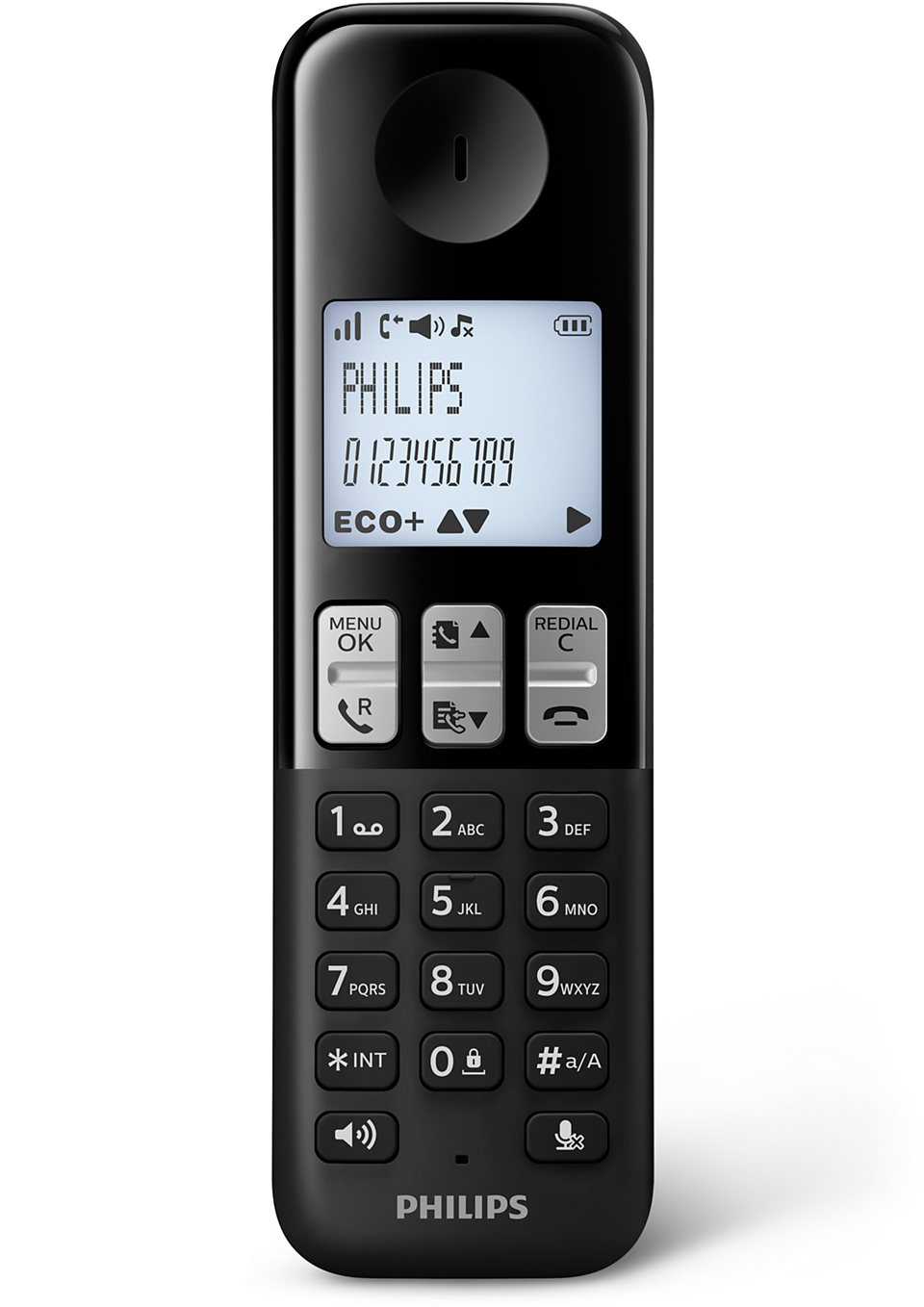 Philips D2501B/34 telephone DECT telephone Caller ID Black – image 3
