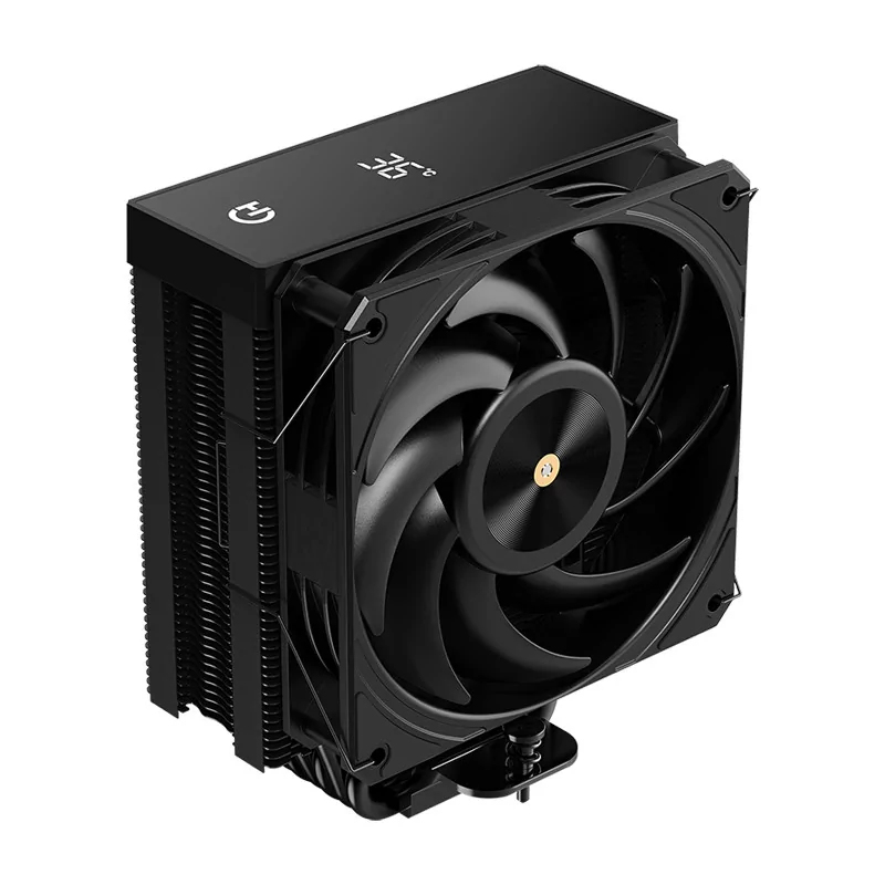 Hiditec DC10 PRO Processore Raffreddatore d'aria 12 cm Nero 1 pz