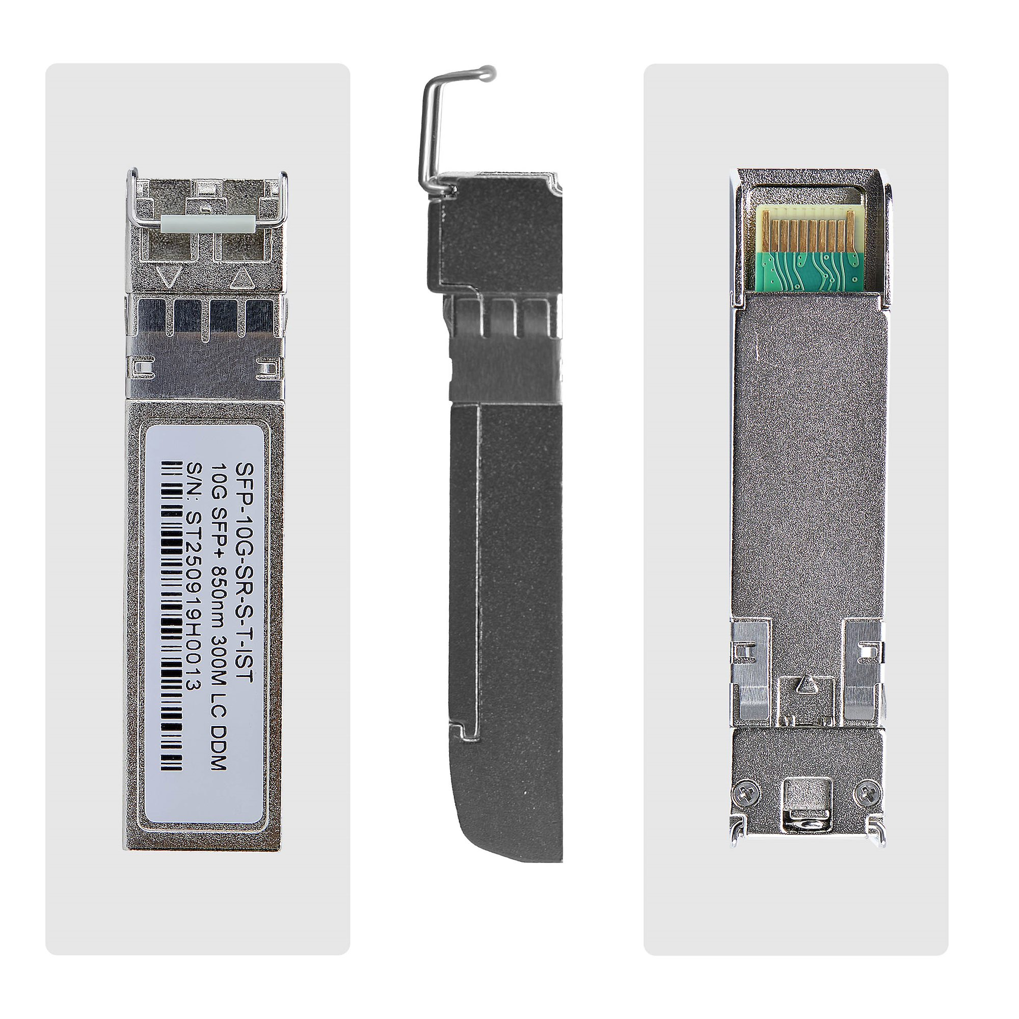 StarTech.com Version of Cisco SFP-10G-SR-S SFP+ Module, Industrial Temperature Range, 10Gbps, Multi Mode Fiber (MMF), 300m [984ft], LC Transceiver, 850nm – image 2