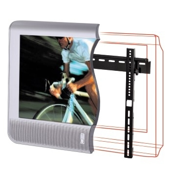 Hama "Basic" Wall Bracket for Plasma/LCD, with tilt function, XL, black – image 5