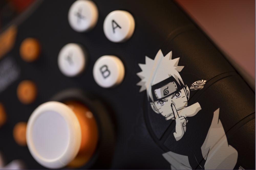 Konix Naruto 80381116686 Gaming Controller Black USB Gamepad Nintendo Switch, PC – image 8
