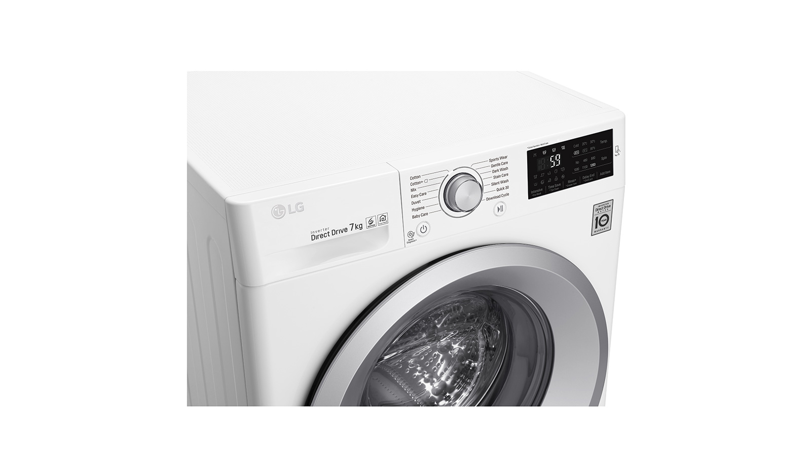 LG F2J5QN4W washing machine Front-load – image 6