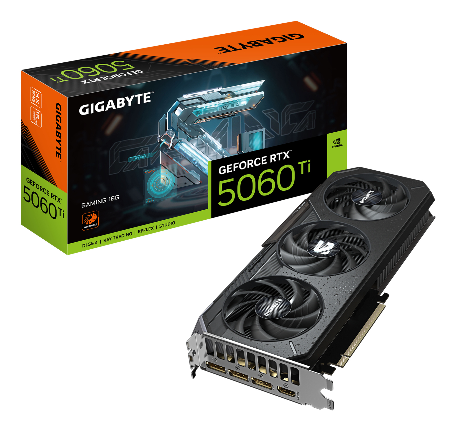 GIGABYTE GeForce RTX 5060 Ti GAMING 16G