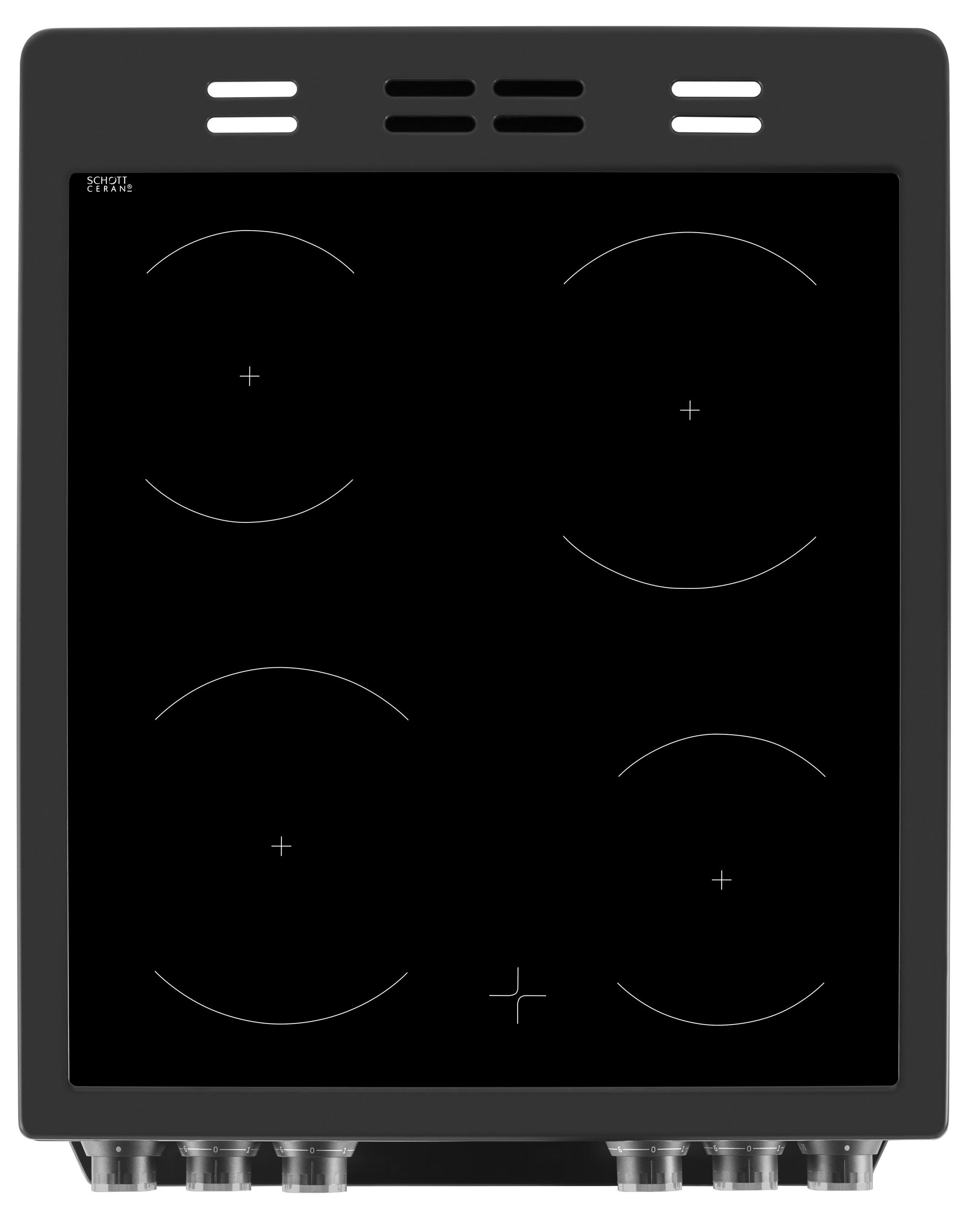 Beko XDVC5XNTT cooker Freestanding cooker Electric Ceramic hob Anthracite – image 3