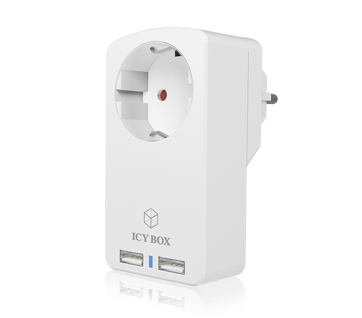 ICY BOX IB-CH204 Universal White AC Indoor