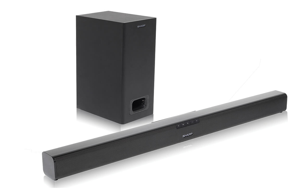 Sharp HT-SBW110 soundbar speaker Black 2.1 channels – image 3