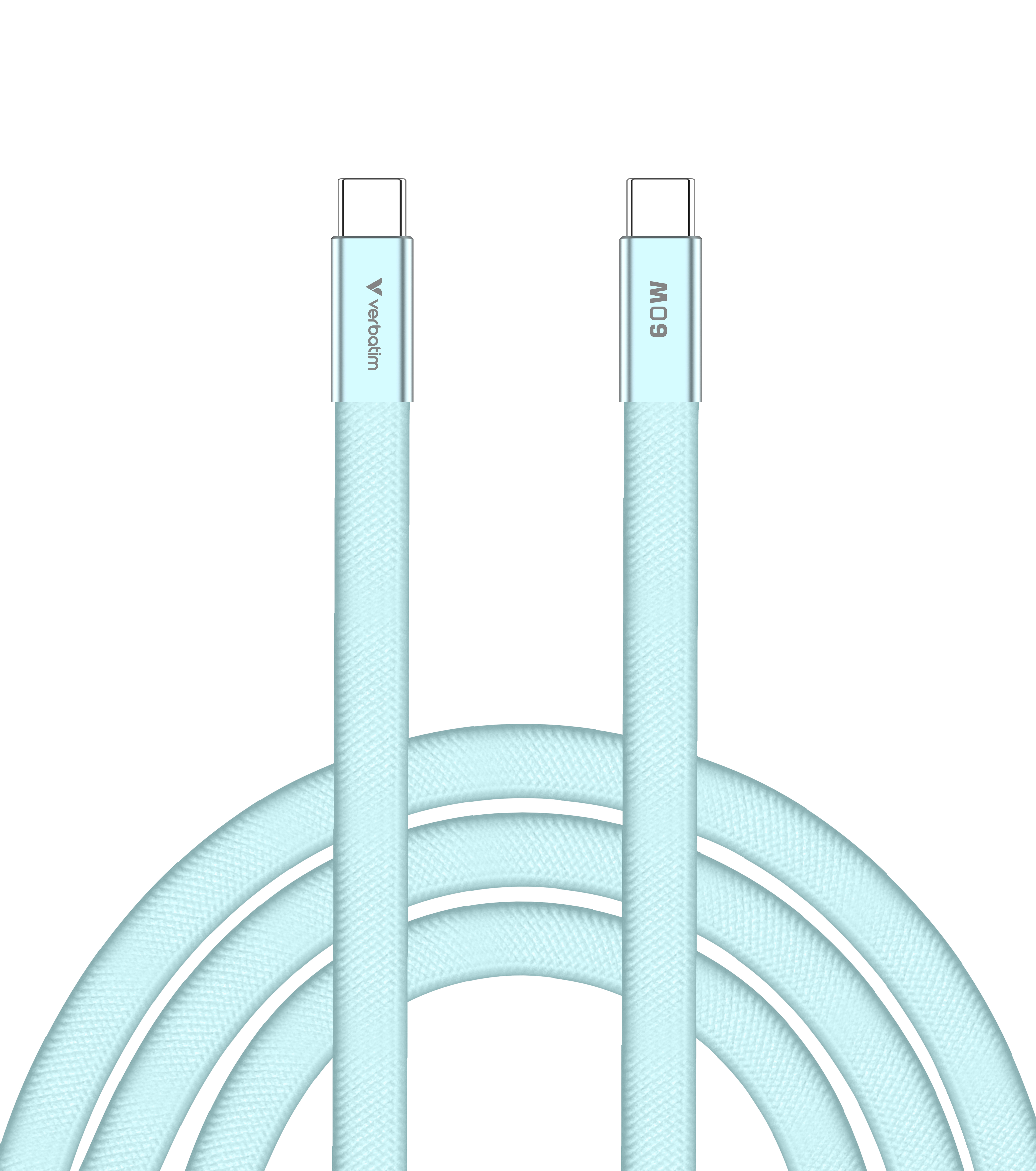 Verbatim Sync & Charge USB-C to USB-C  60W 120cm blue