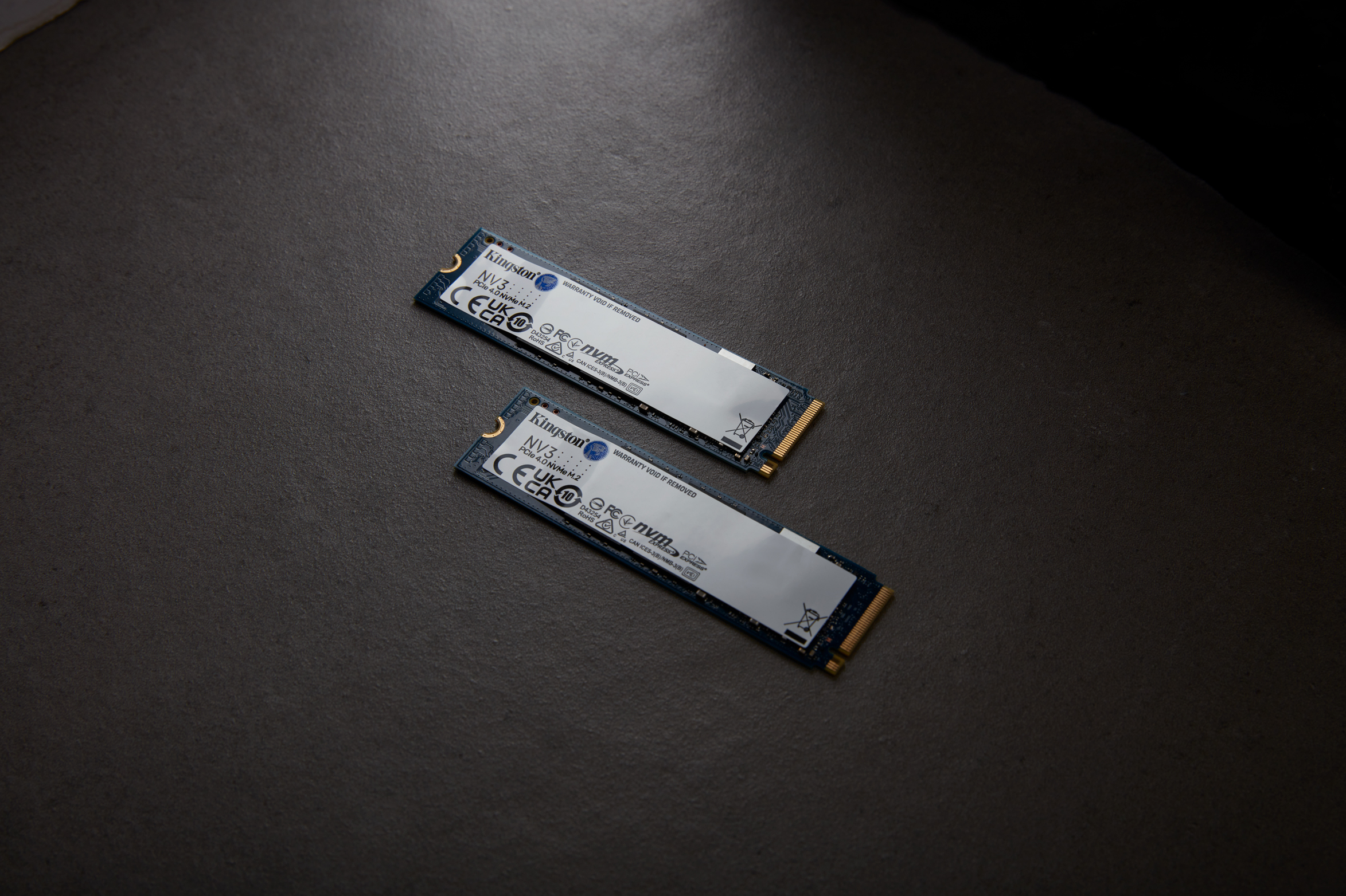 Kingston Technology 1000G NV3 M.2 2280 NVMe SSD. SSD capacity: 1 TB, SSD form factor: M.2, Read speed: 6000 MB/s, Write sp