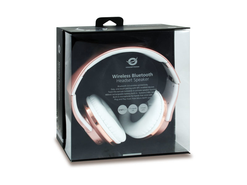 Conceptronic Wireless Bluetooth Headset Speaker – image 2