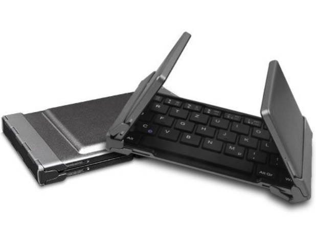 InLine 55375 mobile device keyboard QWERTZ German Bluetooth Black – image 3