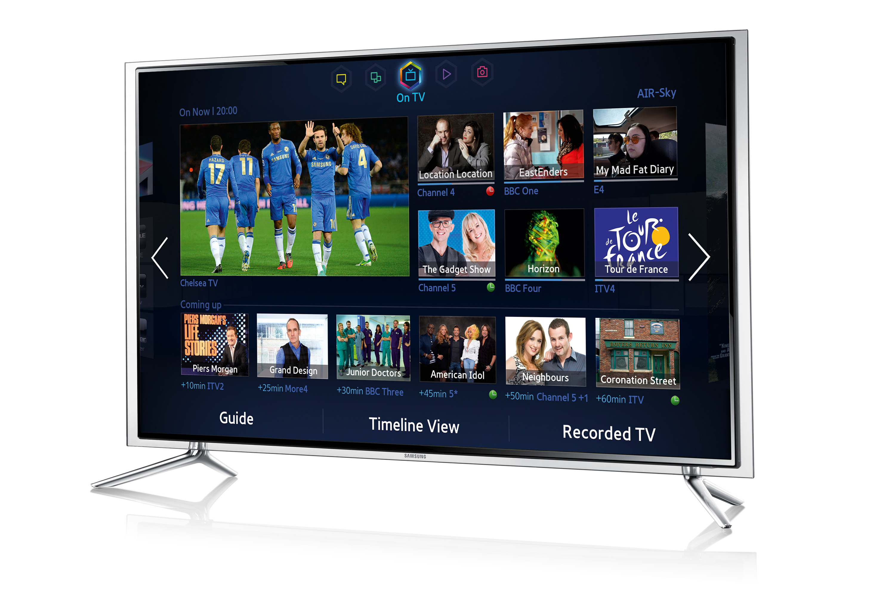 Samsung UE40F6800 101.6 cm (40") Full HD Smart TV Wi-Fi Black, Silver, Transparent – image 2