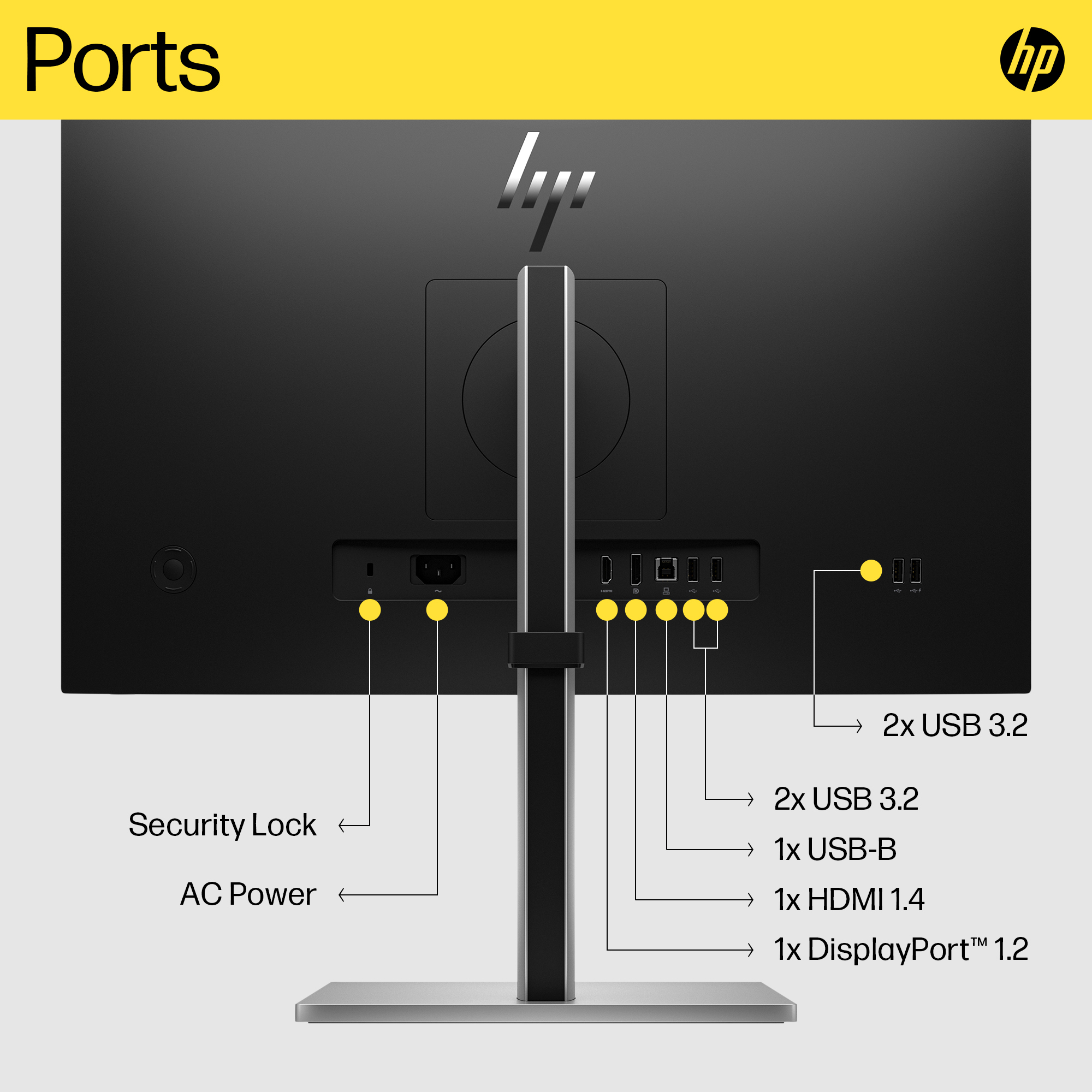 HP E24q G5 QHD Monitor – image 2