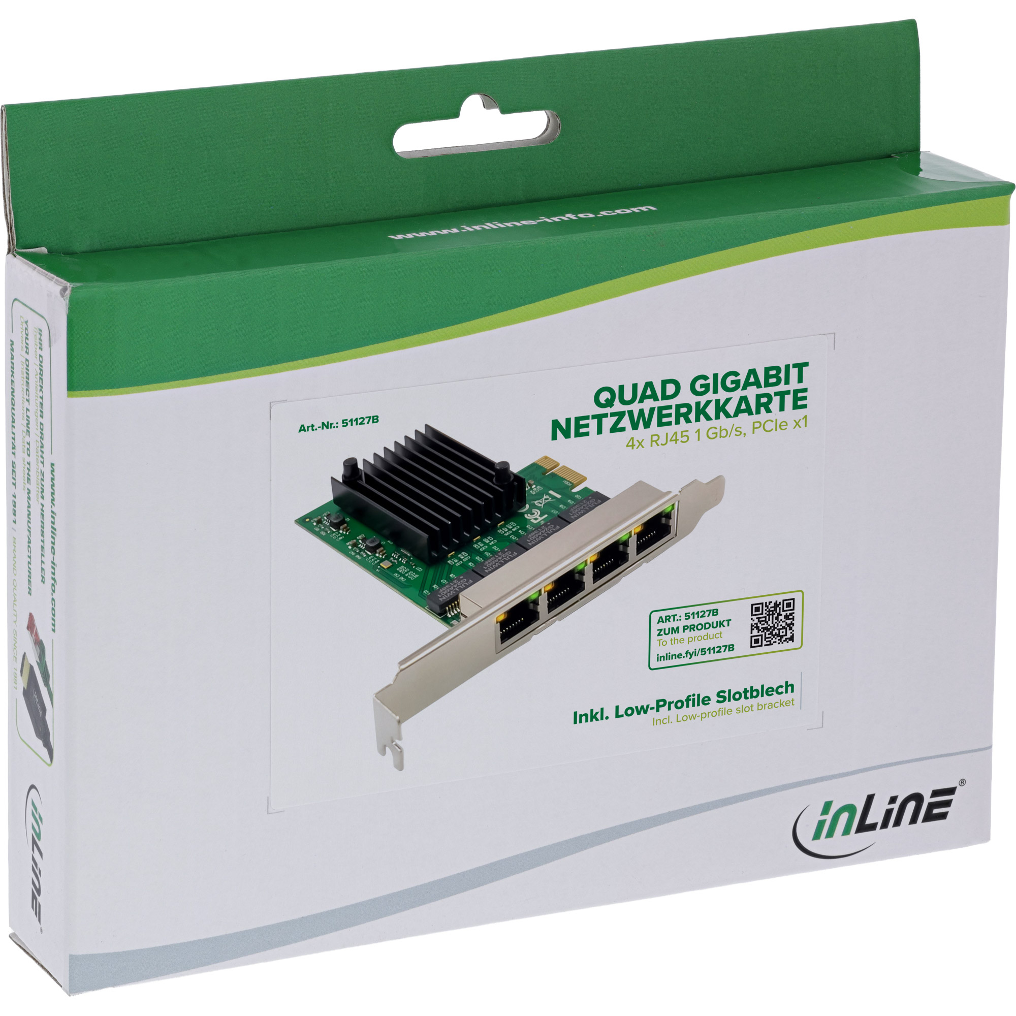 InLine 51127B interface cards/adapter Internal – image 1