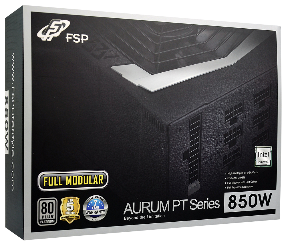 FSP PT-850FM power supply unit – image 1