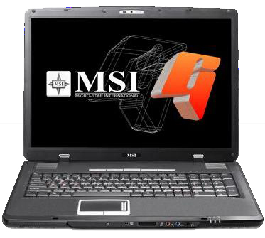 MSI Megabook GX700-7525HD, 17", 2.2 GHz, 2048 RAM, 250Gb SATA