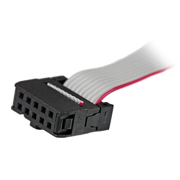 StarTech.com 9 Pin Serial Male to 10 Pin Motherboard Header LP Slot Plate – image 3