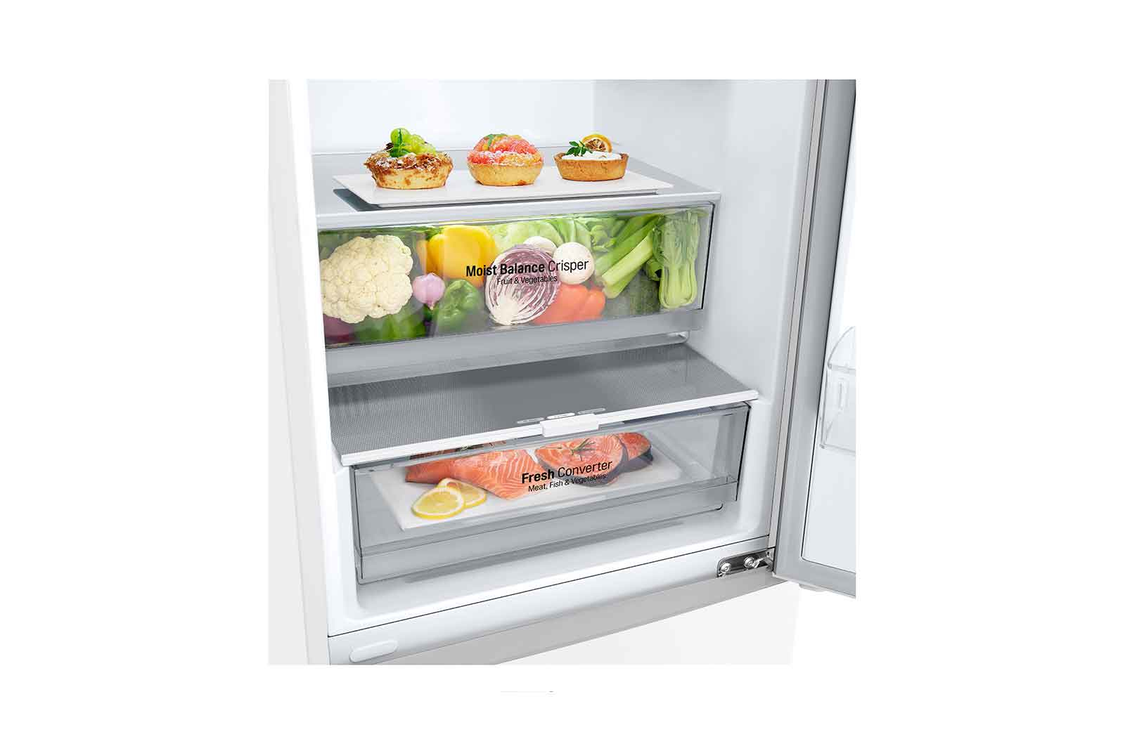 LG GBB62SWGCC fridge-freezer Freestanding – image 4