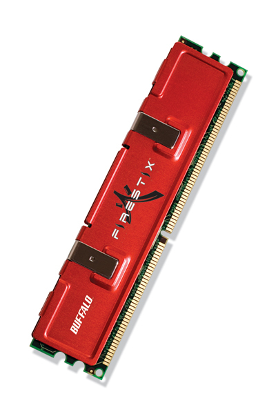 Buffalo 1Gb 800MHz, PC2-6400 Unbuffered x64 Non-ECC, 240 Pin