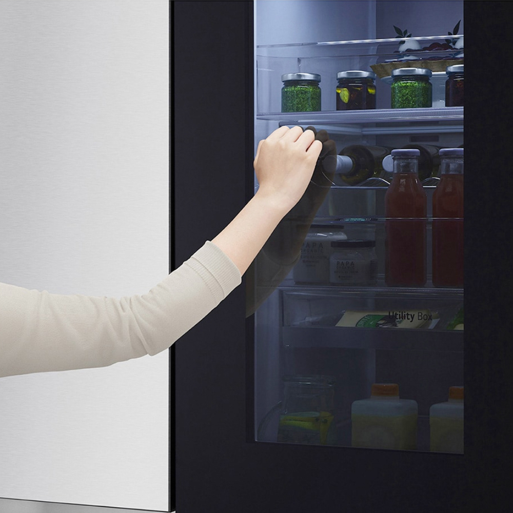 LG GC-Q257CSFS side-by-side refrigerator Freestanding – image 3