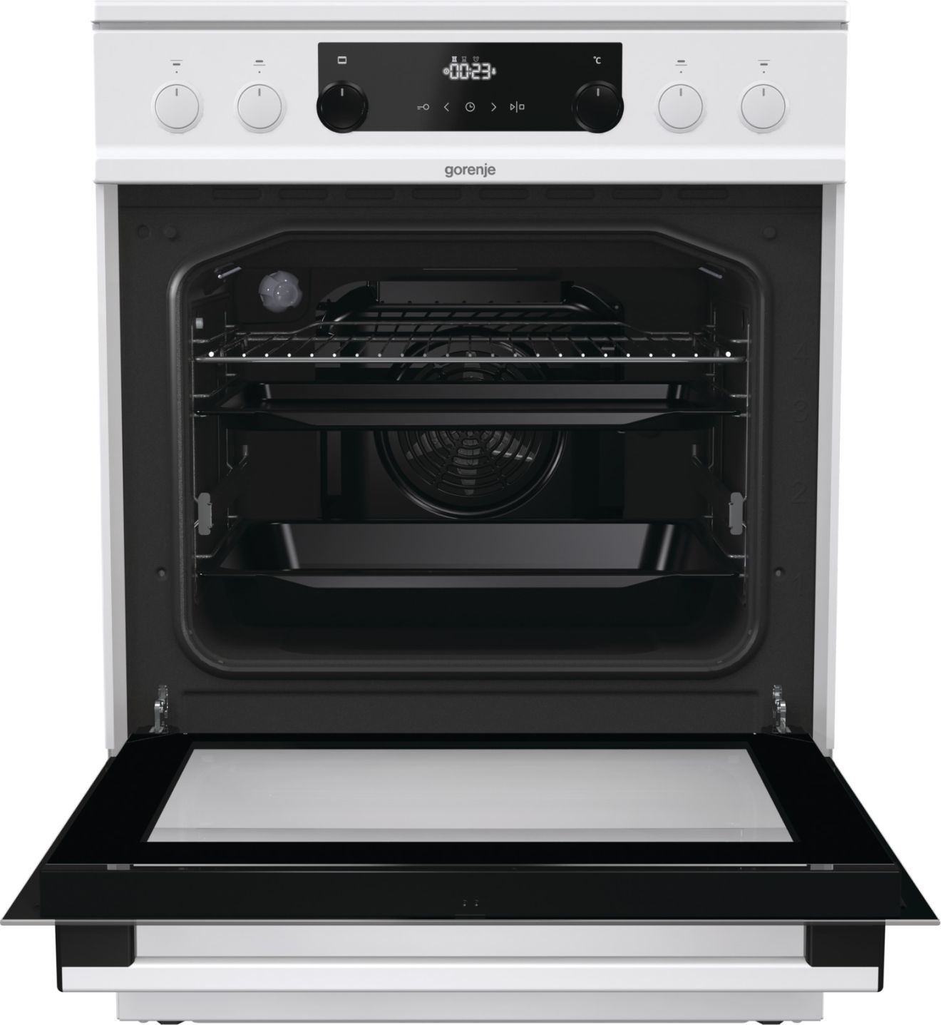 Gorenje EC6353WPA Freestanding cooker Electric Ceramic hob White – image 5
