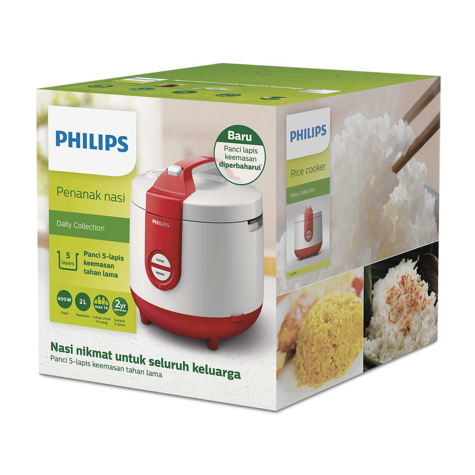Philips Daily Collection HD3119/32 rice cooker – image 3