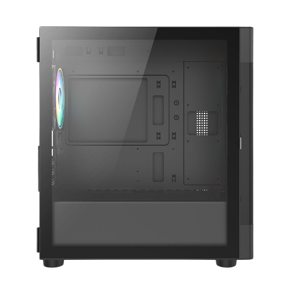 VIDA ZEPHYR-BLK computer case Black – image 8