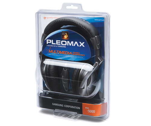 Samsung PHS-5000 Headphones Wired Black, Silver – image 2