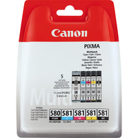 Canon 2078C005+2311B003 ink cartridge 5 pc(s) Original Standard Yield Black, Cyan, Magenta, Yellow – image 1