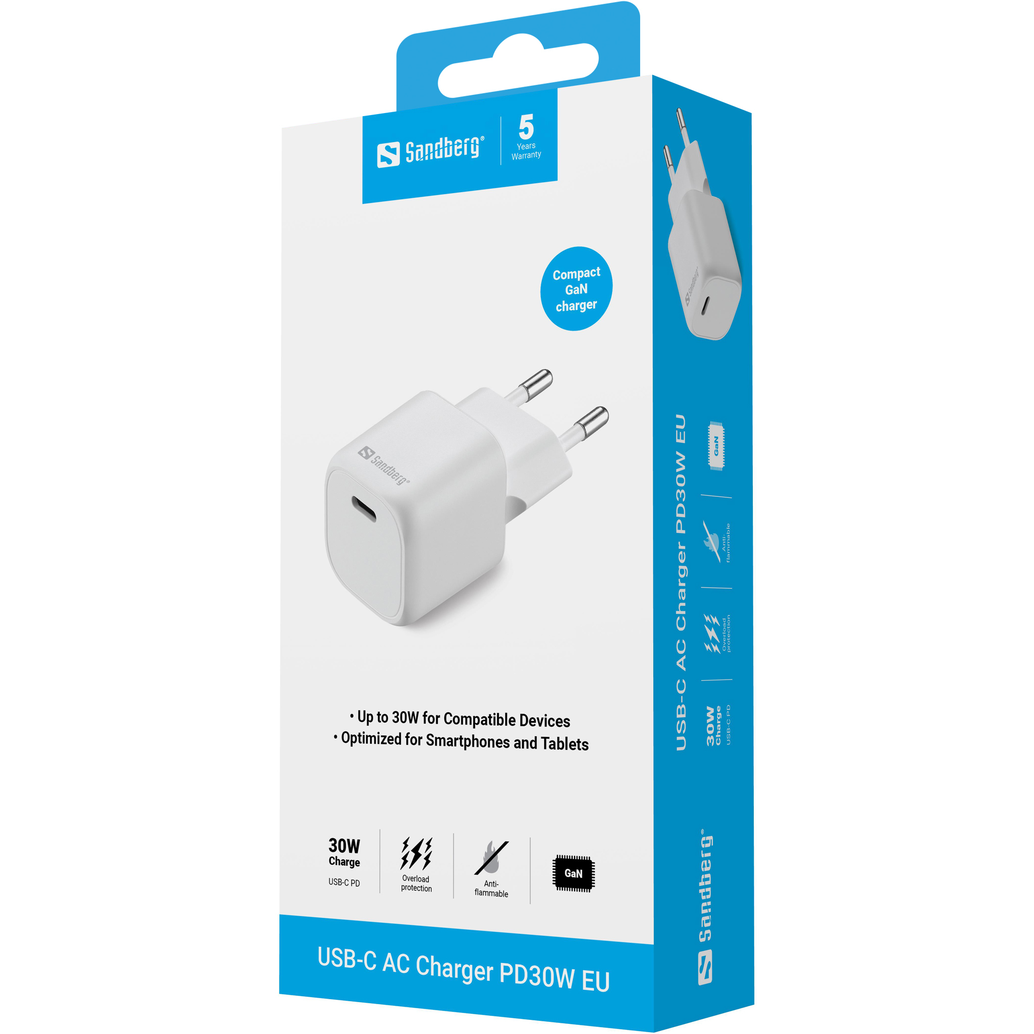 Sandberg 441-80 chargeur d'appareils mobiles