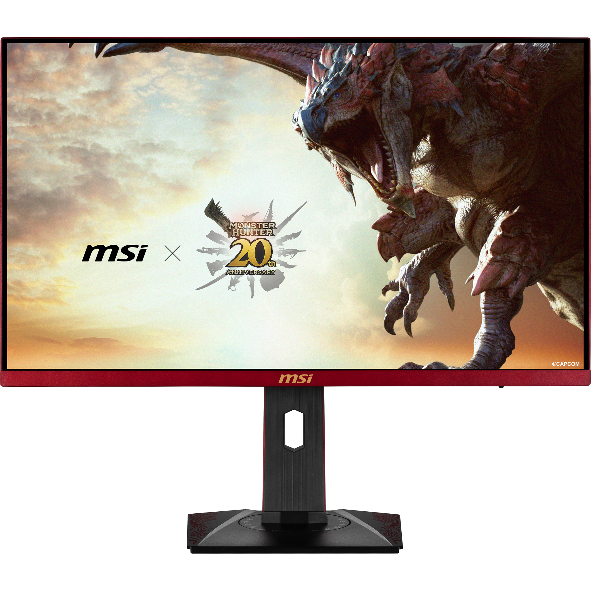 MSI MAG 274QRF QD E2 MONSTER HUNTER Monitor PC 686 cm (27") 2560 x 1440 Pixel Wide Quad HD LCD Rosso